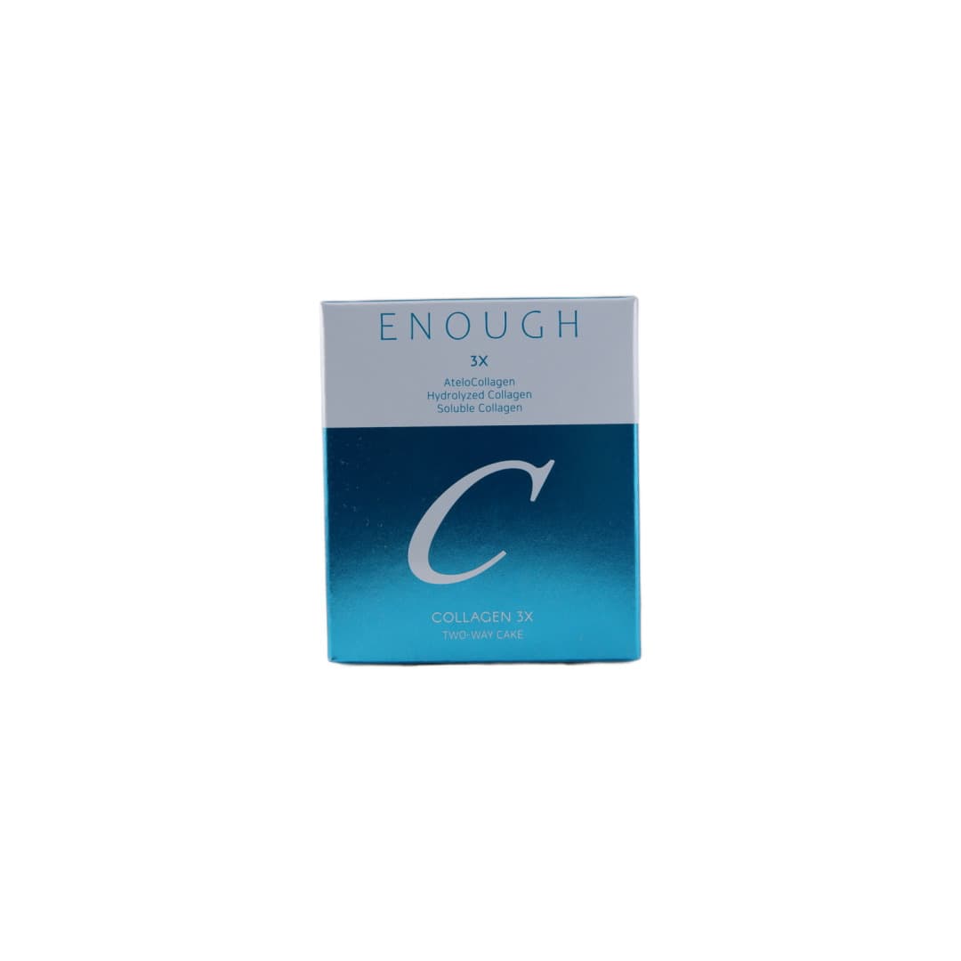 ENOUGH Увлажняющая пудра с коллагеном 13N Collagen 3X Moisture Two Way Cake 13N 13гр + 13гр