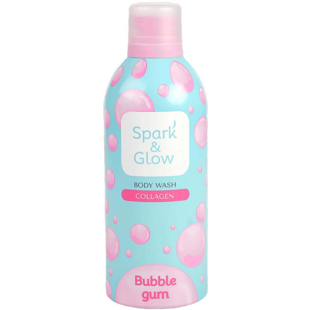 Spark&Glow Гель-пена для душа с ароматом "bubble gum" - Bubble gum body wash, 350мл