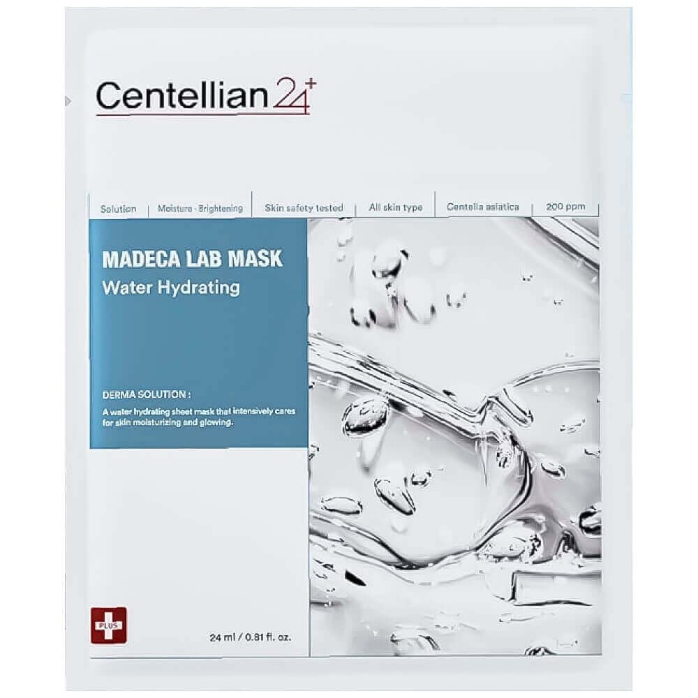Centellian24 Маска тканевая увлажняющая - Madeca lab mask water hydrating, 25мл