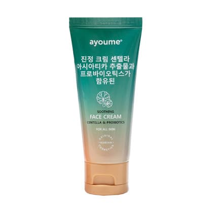 AYOUME Крем для лица успокаивающий с центеллой азиатской и пробиотиками Soothing CREAM - Centella & Probiotics 70ml