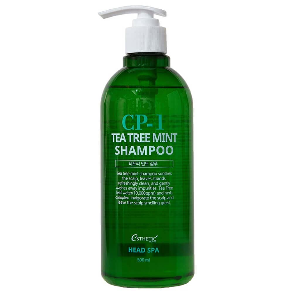 ESTHETIC HOUSE Шампунь для волос УСПОКАИВАЮЩИЙ CP-1 TEA TREE MINT SHAMPOO, 500 мл