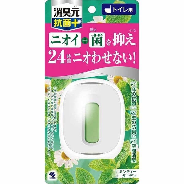 Kobayashi Жидкий дезодорант "Shoshugen for Toilet Antibacterial Plus" для туалета (с антибактериальным эффектом, аромат мятных трав) 5,8 мл / 30