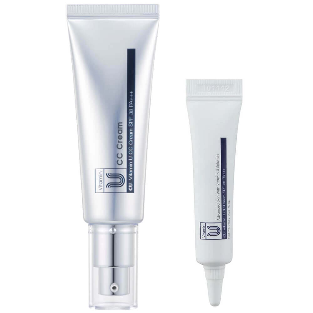 CUSKIN Тональный СС Крем  VITAMIN U CC Cream SPF 38 PA +++, 45 мл