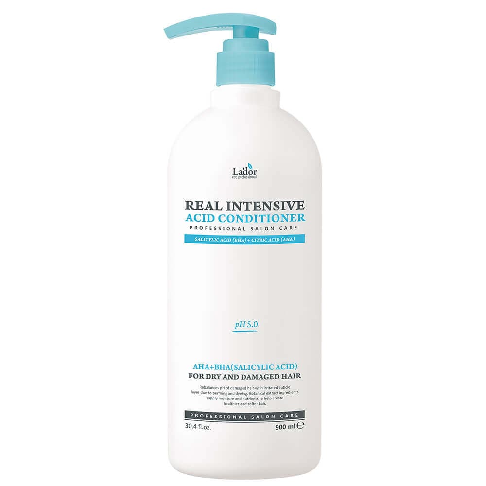 LA'DOR Кондиционер для волос для сухих и поврежденных волос REAL INTENSIVE ACID CONDITIONER 900ML