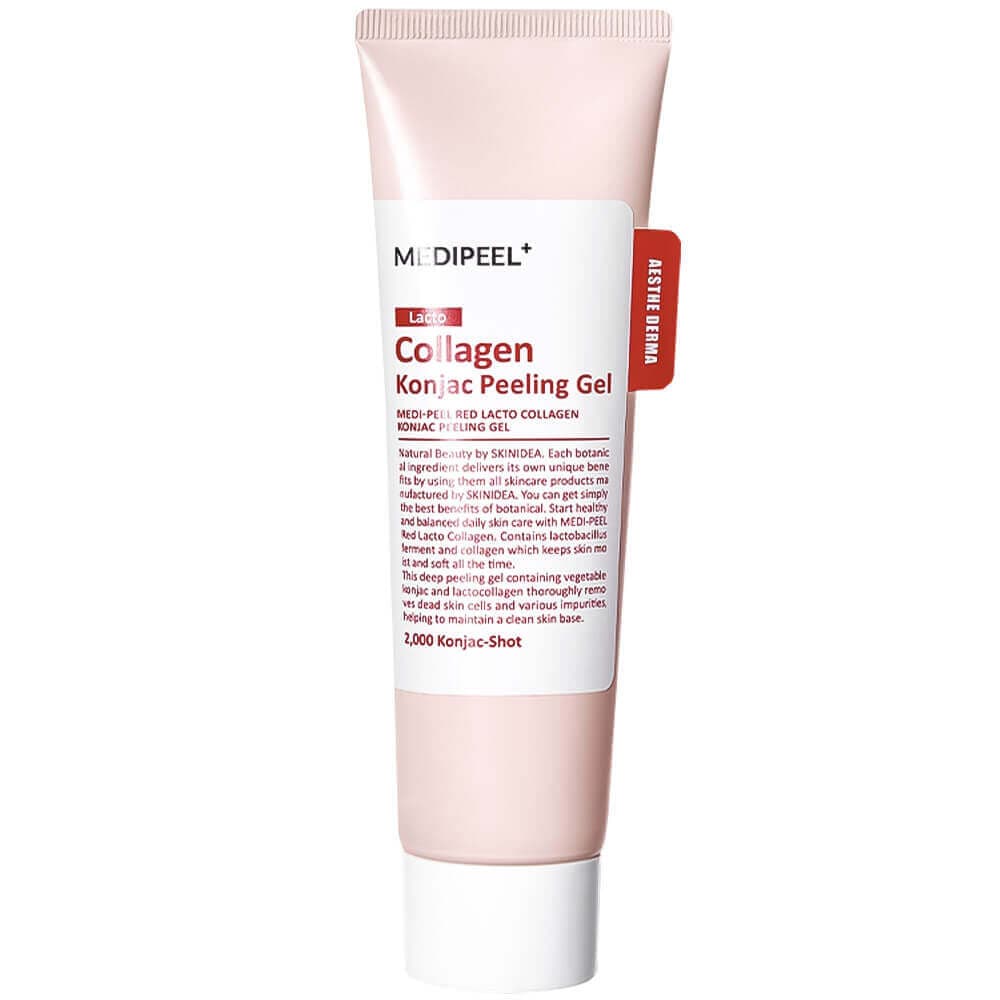 MEDI-PEEL Пилинг-скатка с лактобактериями и коллагеном Red Lacto Collagen Konjac Peeling Gel (95ml)