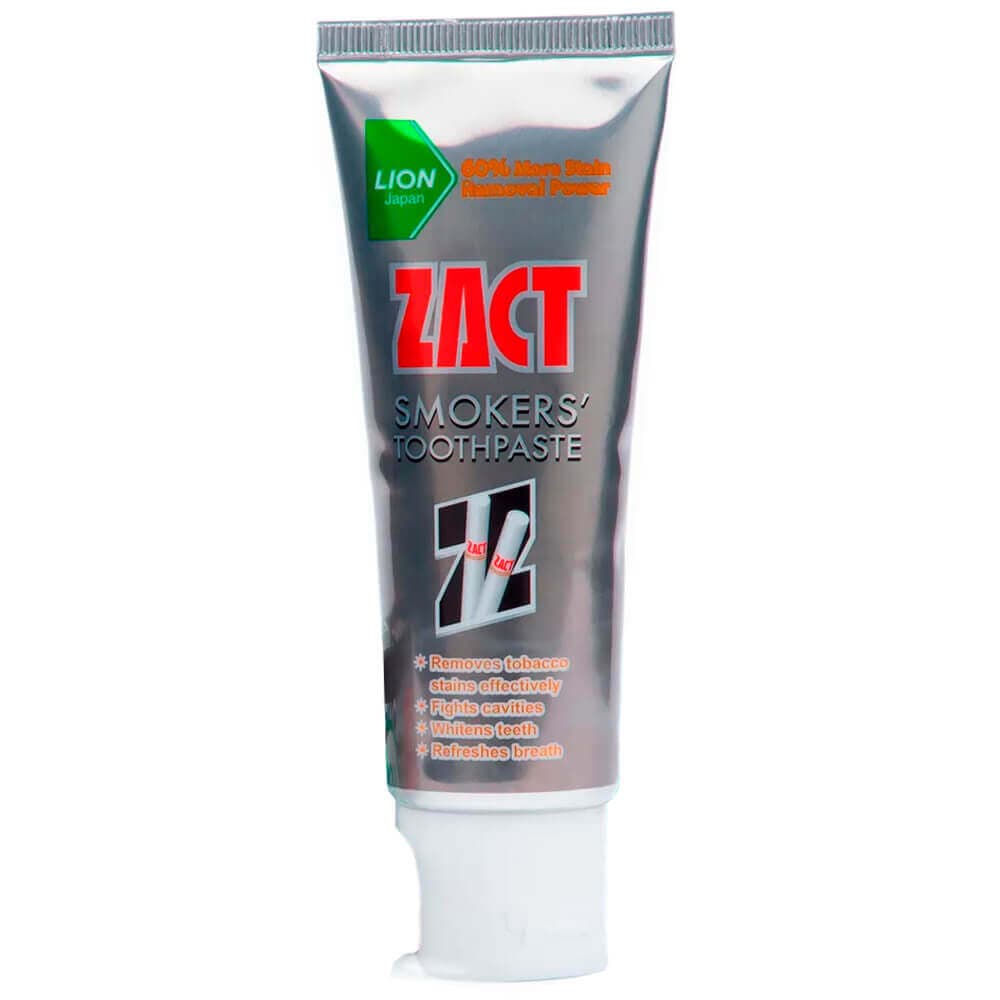 LION Zact Зубная паста 100гр для курящих (Smokers) /72шт/ Таиланд