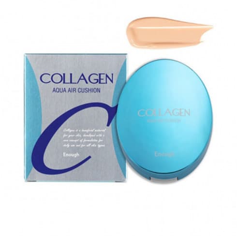 ENOUGH Компактный кушон  с коллагеном #21 COLLAGEN AQUA AIR CUSHION #21 15г