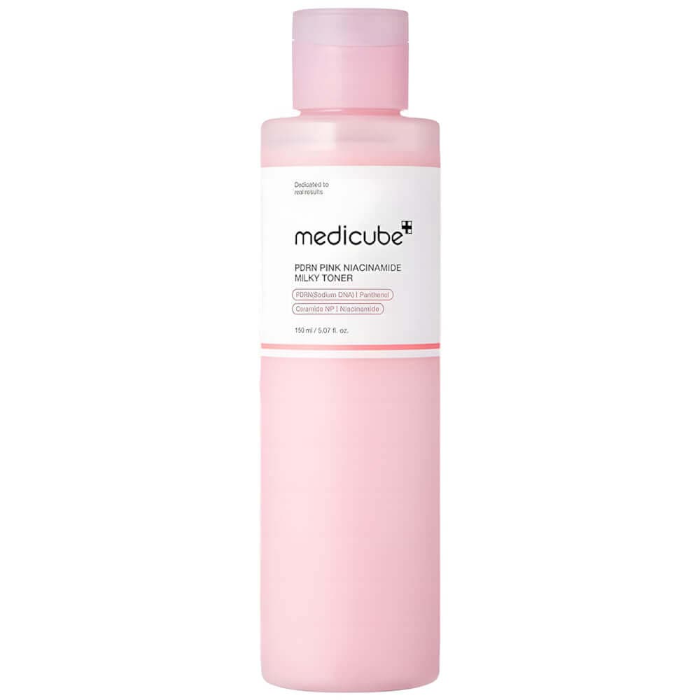 Medicube Молочный тонер с эффектом сияния и увлажнения PDRN Pink Niacinamide Milky Toner 150мл