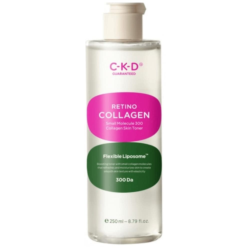 CKD Тонер для лица омолаживающий - Retino collagen small molecule 300 collagen skin toner, 250мл
