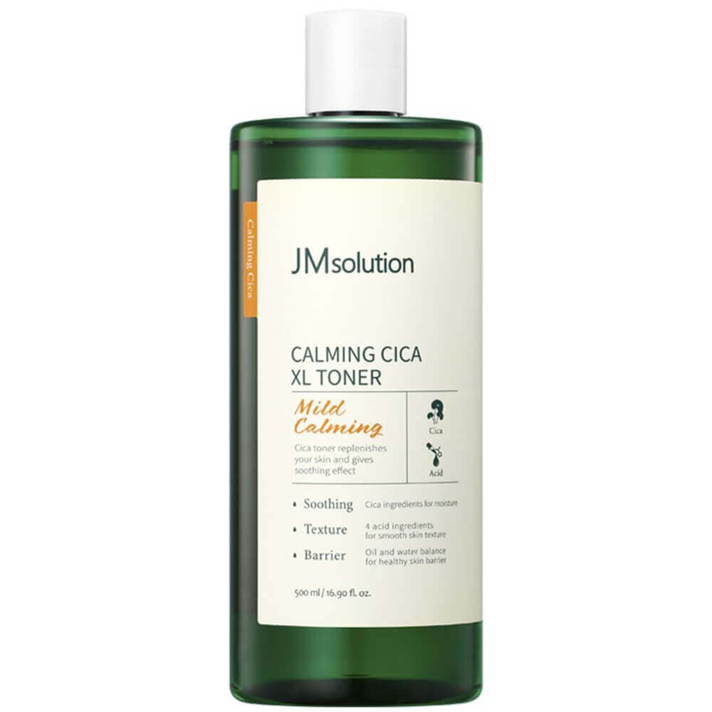 JMSolution Успокаивающий увлажняющий тонер для лица с центеллой 500мл CALMING CICA XL TONER