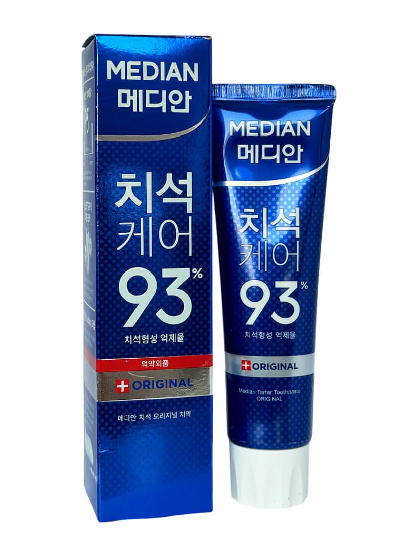 101414 Median Зубная паста для всей семьи с цеолитом Dental IQ 93% BLUE, 120мл