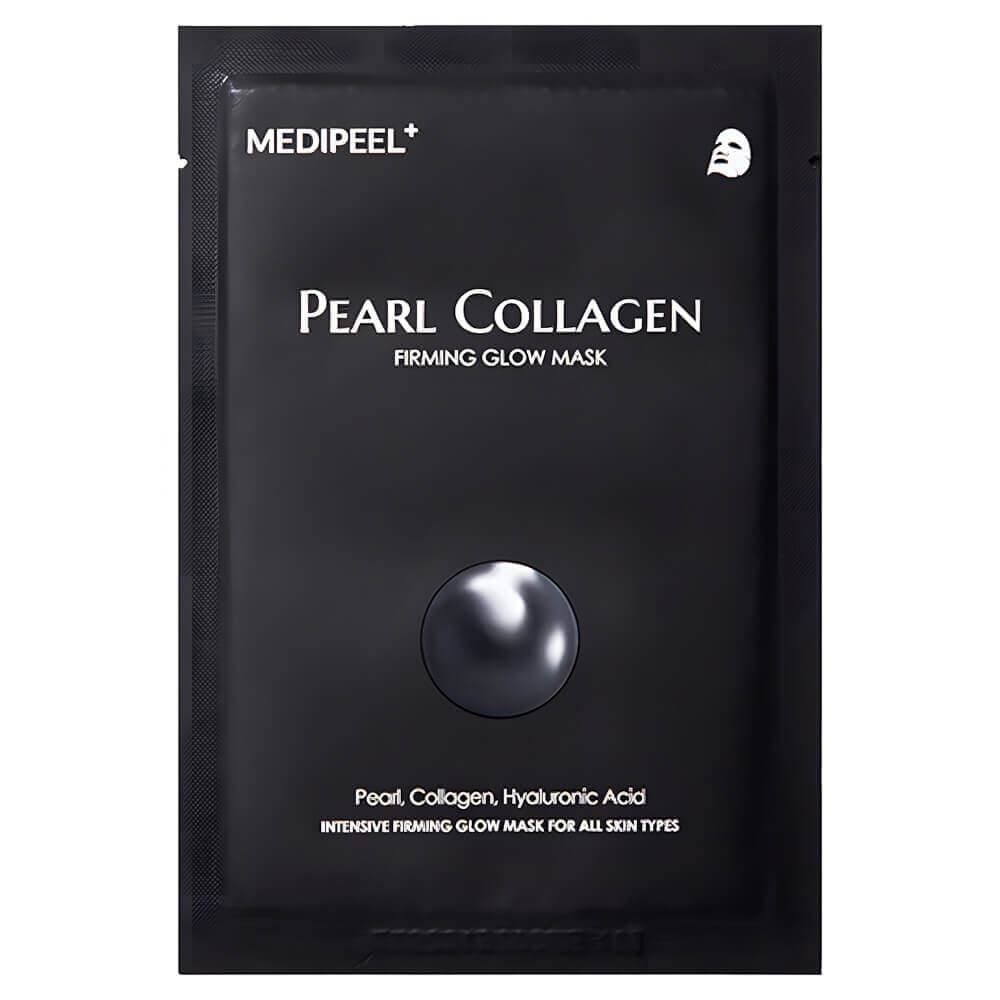 MEDI-PEEL Разглаживающая маска с жемчугом и коллагеном Pearl Collagen Firming Glow Mask (25ml)