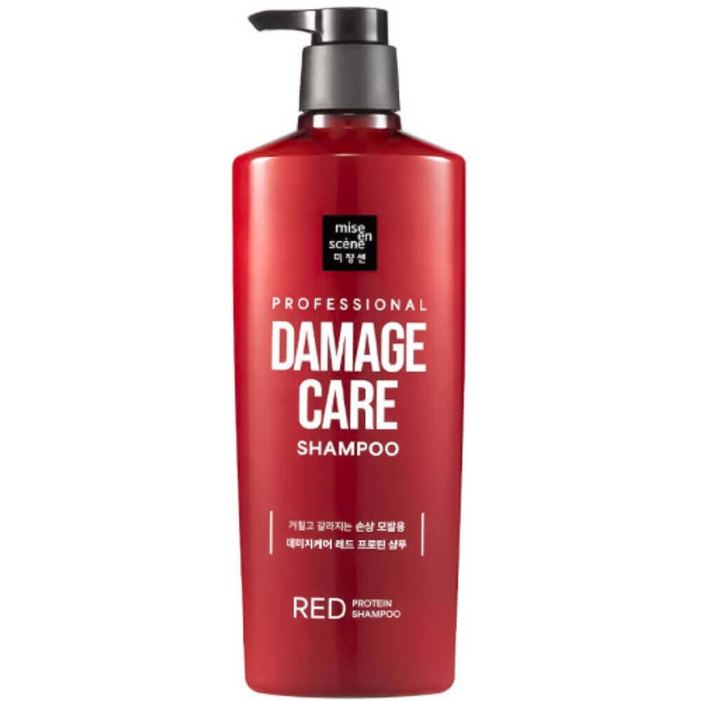 MISEENSCENE Шампунь для поврежденных волос Professional damage care red protein shampoo 680ml