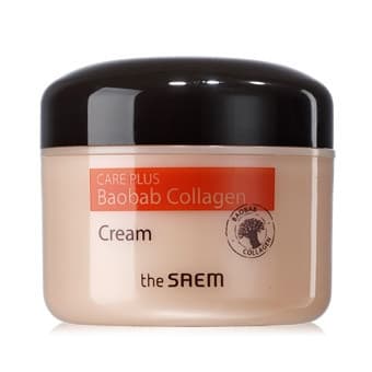 THE SAEM Крем коллагеновый баобаб Care Plus Baobab Collagen Cream 100мл