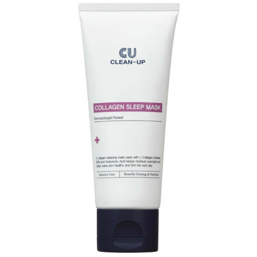 CUSKIN Ночная Лифтинг Маска с Коллагеном и Пептидами CU CLEAN-UP Collagen Sleep Mask, 70 мл