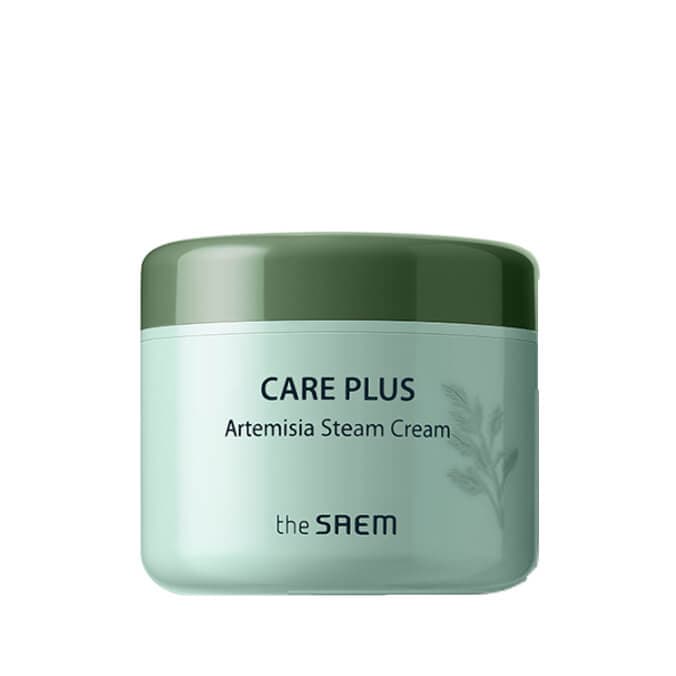 THE SAEM Крем для лица увлажняющий с экстрактом полыни и маслом Ши Care Plus Artemisia Steam Cream 100ml