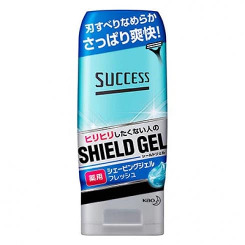 KAO Гель для бритья с освежающим и лечебным эффектом, с ментолом - Success shaving gel, 180г