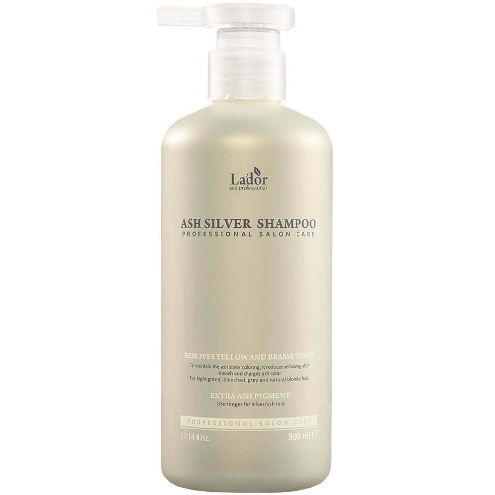 LA'DOR Шампунь для волос оттеночный ASH SILVER SHAMPOO 300ML