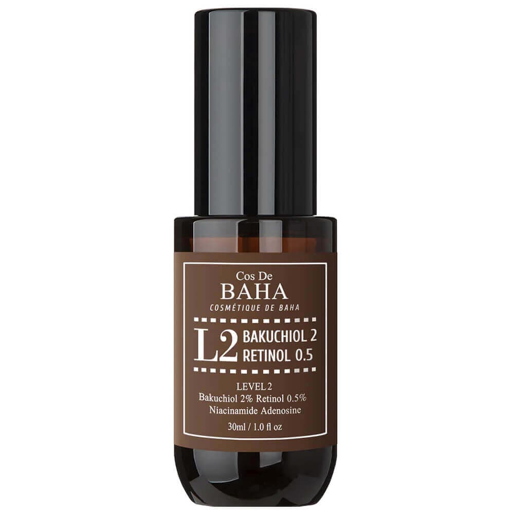 Cos De Baha Сыворотка с бакучиолом и ретинолом 0,5% (L2) Bakuchiol & Retinol 0.5% Serum 30мл
