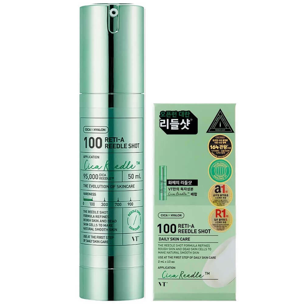 VT Cosmetics Бустер-сыворотка с ретинолом в«Reti-a Reedle Shot 100», 50 мл