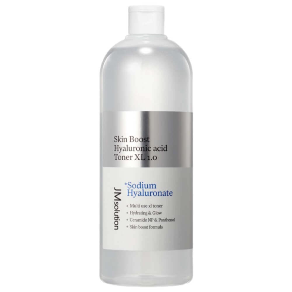 JMSolution Увлажняющий тонер с гиалуроновой кислотой 600мл SKIN BOOST HYALURONIC ACID TONER XL 1.0