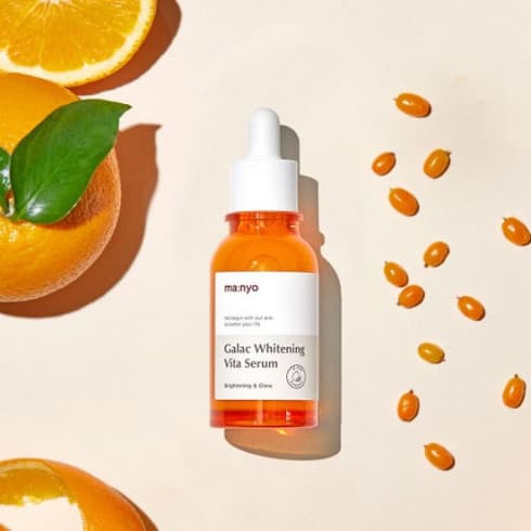 Manyo Мультивитаминная сыворотка для тусклой кожи Galac Whitening Vita Serum 50мл