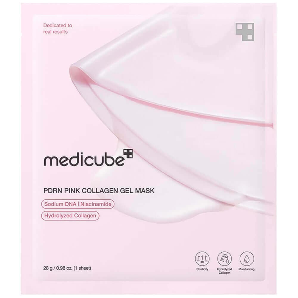 Medicube Гидрогелевая маска с коллагеном и PDRN PDRN Pink Collagen Gel Mask 1шт
