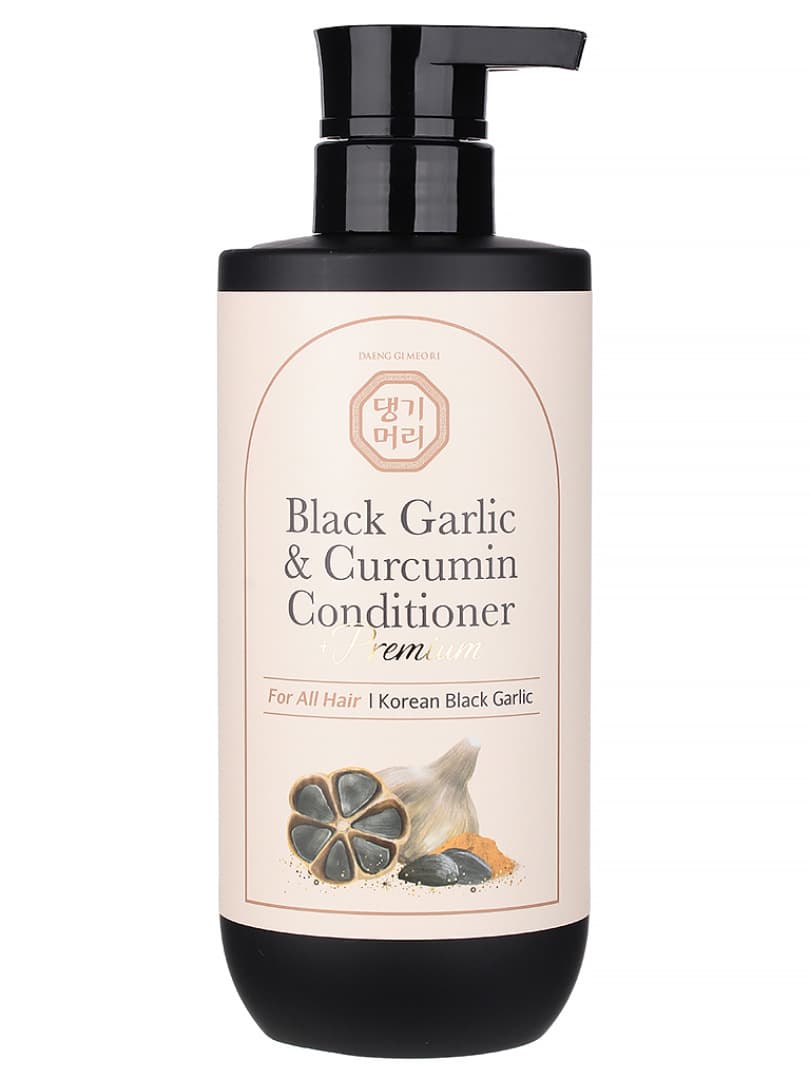 DAENG GI MEO RI Бальзам для волос с экстрактом черного чеснока и куркумы DAENG GI MEO RI Black Garlic and Curcumin treatment 500ml